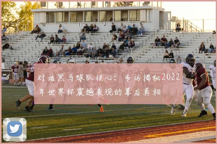 对话黑马球队核心：专访揭秘2022年世界杯震撼表现的幕后真相